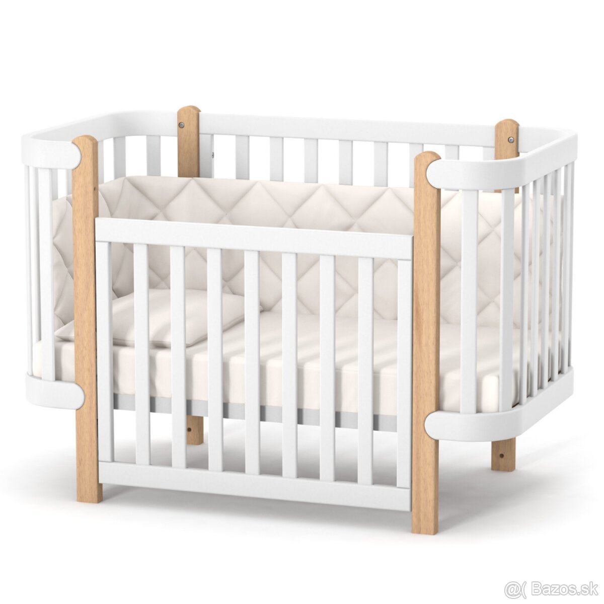 Detská postieľka VERES MONAKO + matrac | ako nová - 4