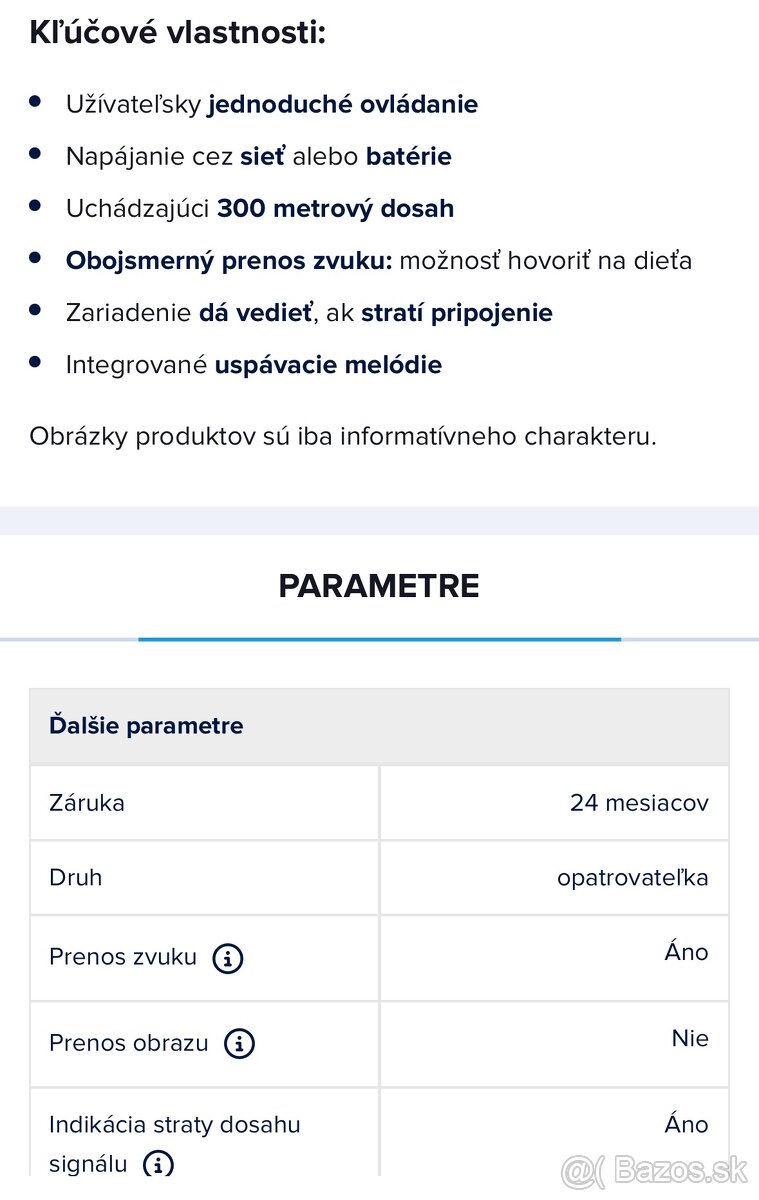 Detská elektronická pestúnka Vitalpeak VP-BMA30 - 4