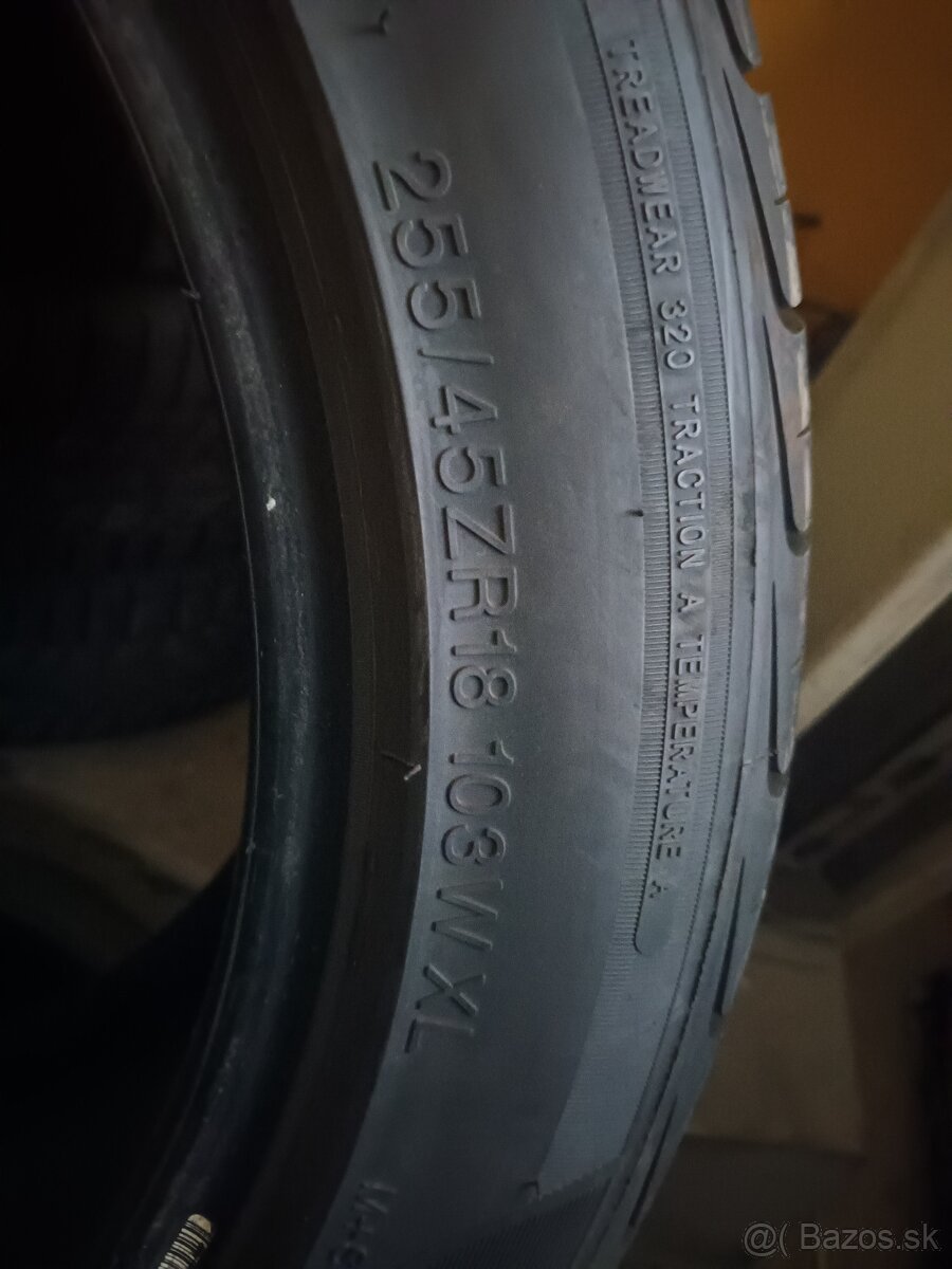 255/45zr18 103w XL letné - 4