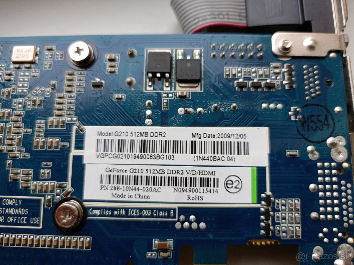 Grafická Karta NVIDIA GeForce G210 512 MB DDR2 - 4