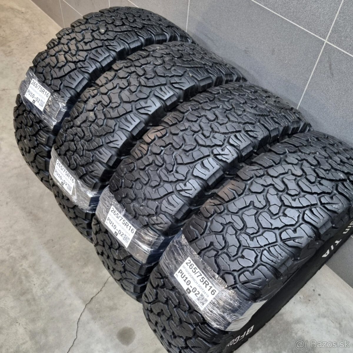 Letné pneumatiky 265/75 R16 BFGOODRICH - 4