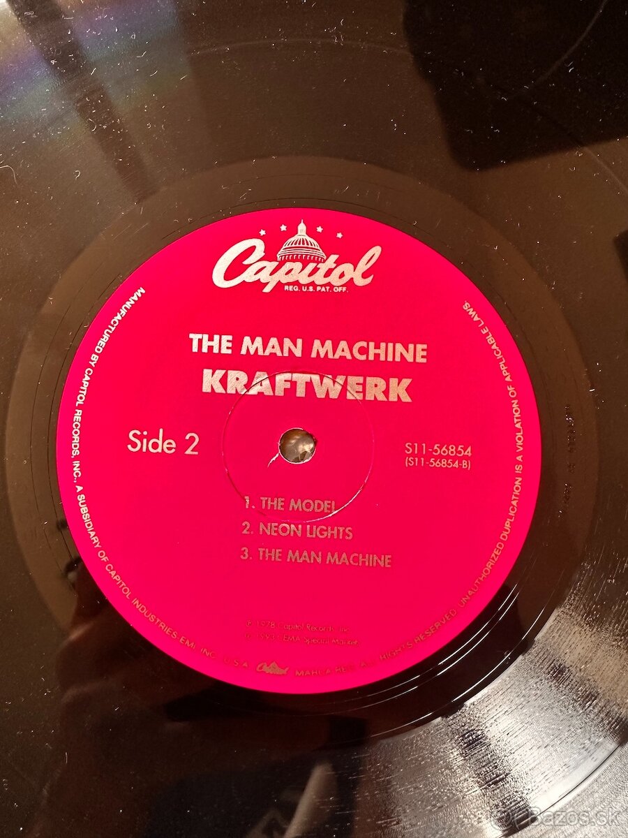 LP / Kraftwerk – The Man Machine (synth-pop) - 4