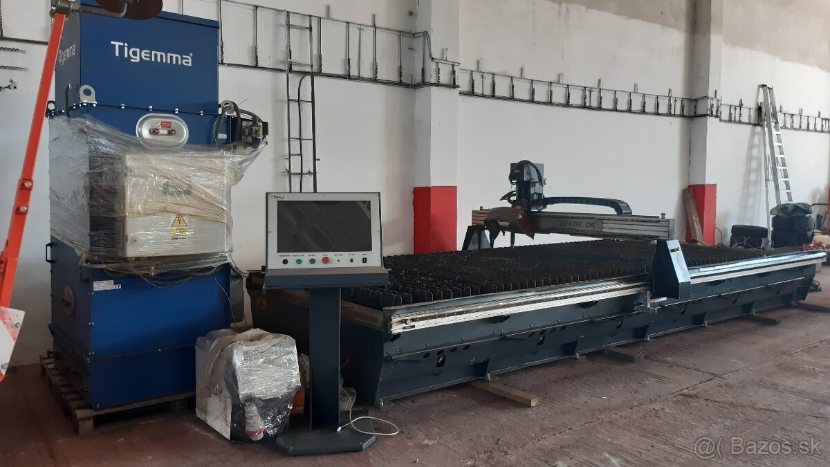 Plazmový rezací stroj ALFATEC CNC 2x6m - 4