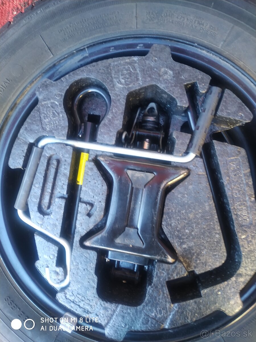 Originál rezerva +zdvihák+ kľúč + plastový obal - 4