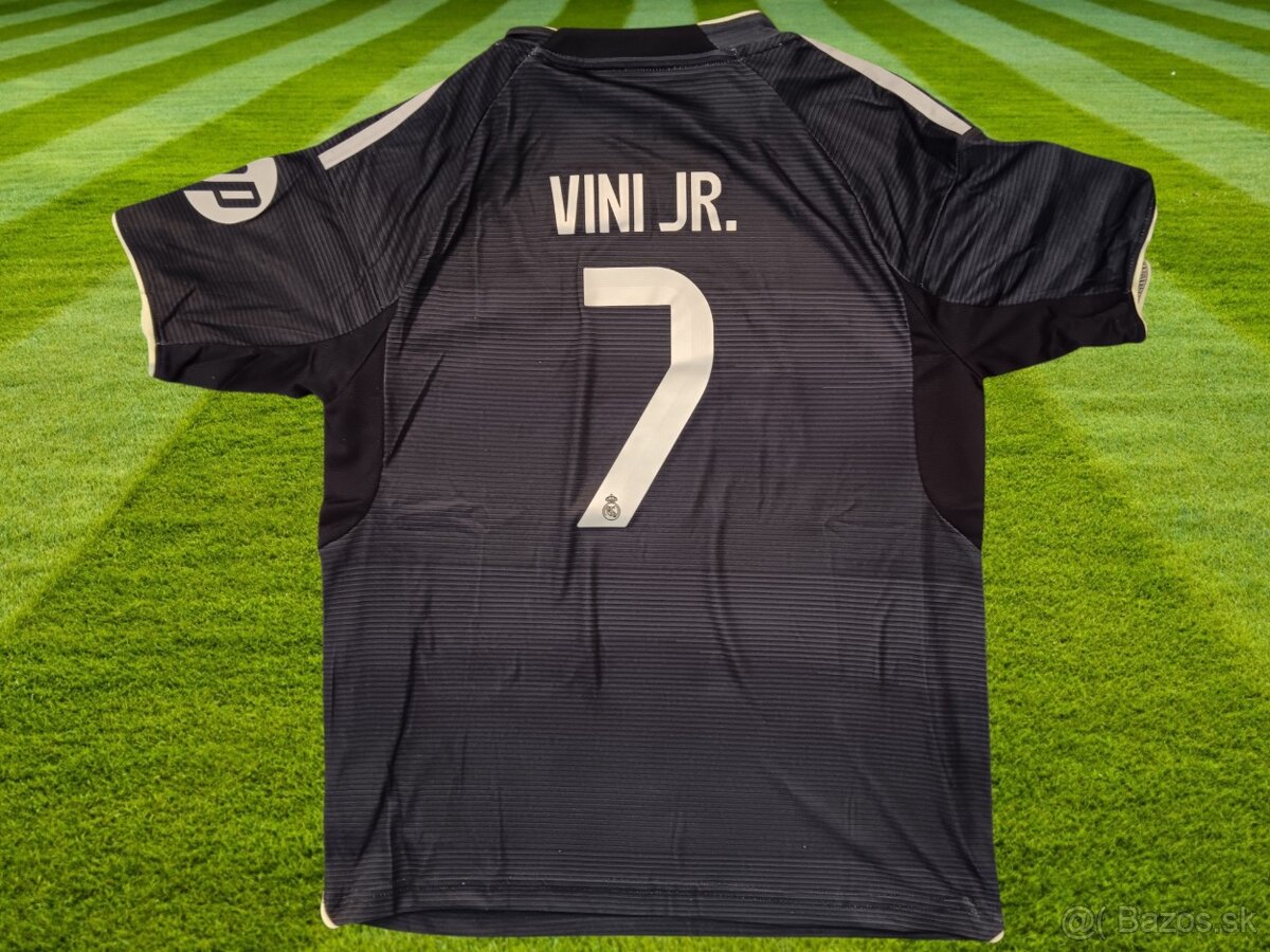 Vinícius Júnior Real Madrid 25/26 tmavomodrý dres - 4