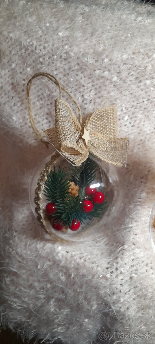 Vianočné gule prírodné - 4
