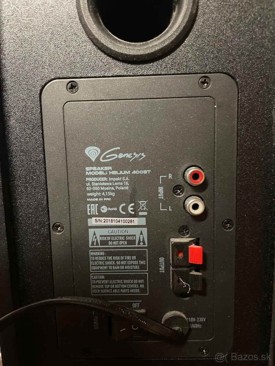 Bluetooth reproduktory Genesis - 4