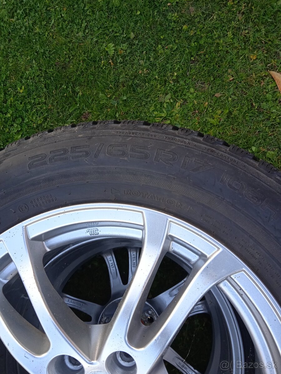 Predám zimné pneumatiky 225/65 R17 - 4