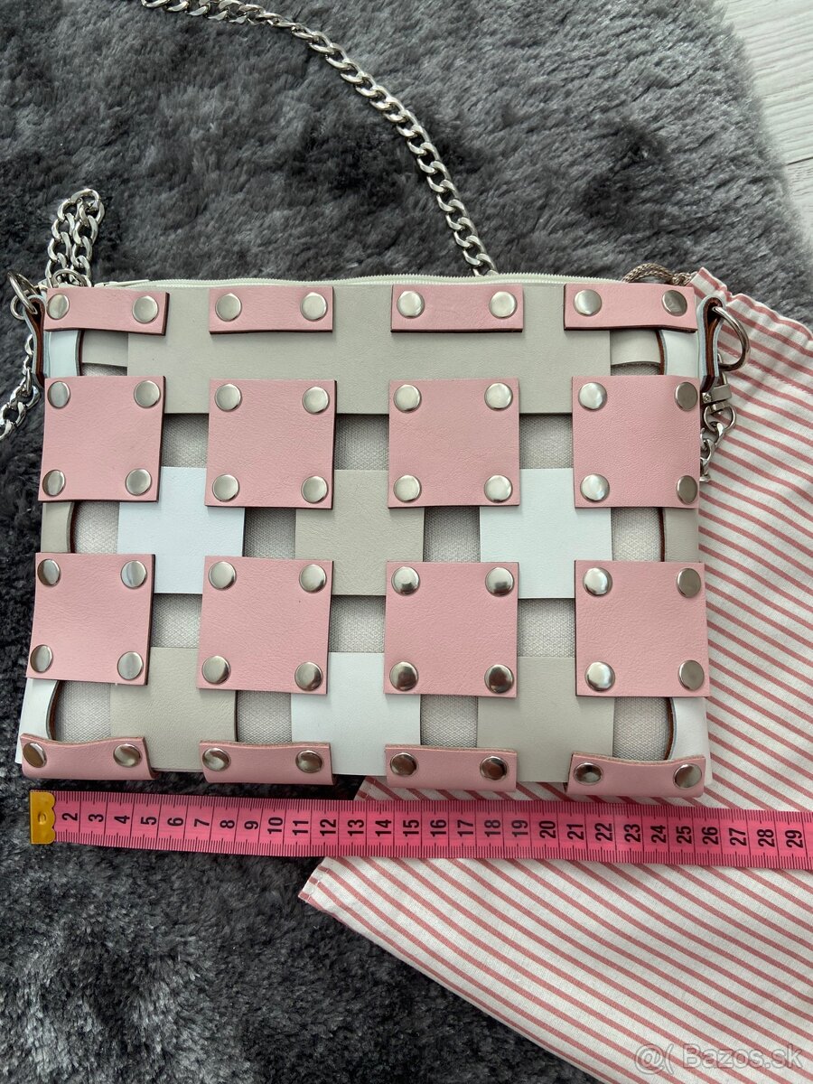 Crossbody kožená kabelka - 4