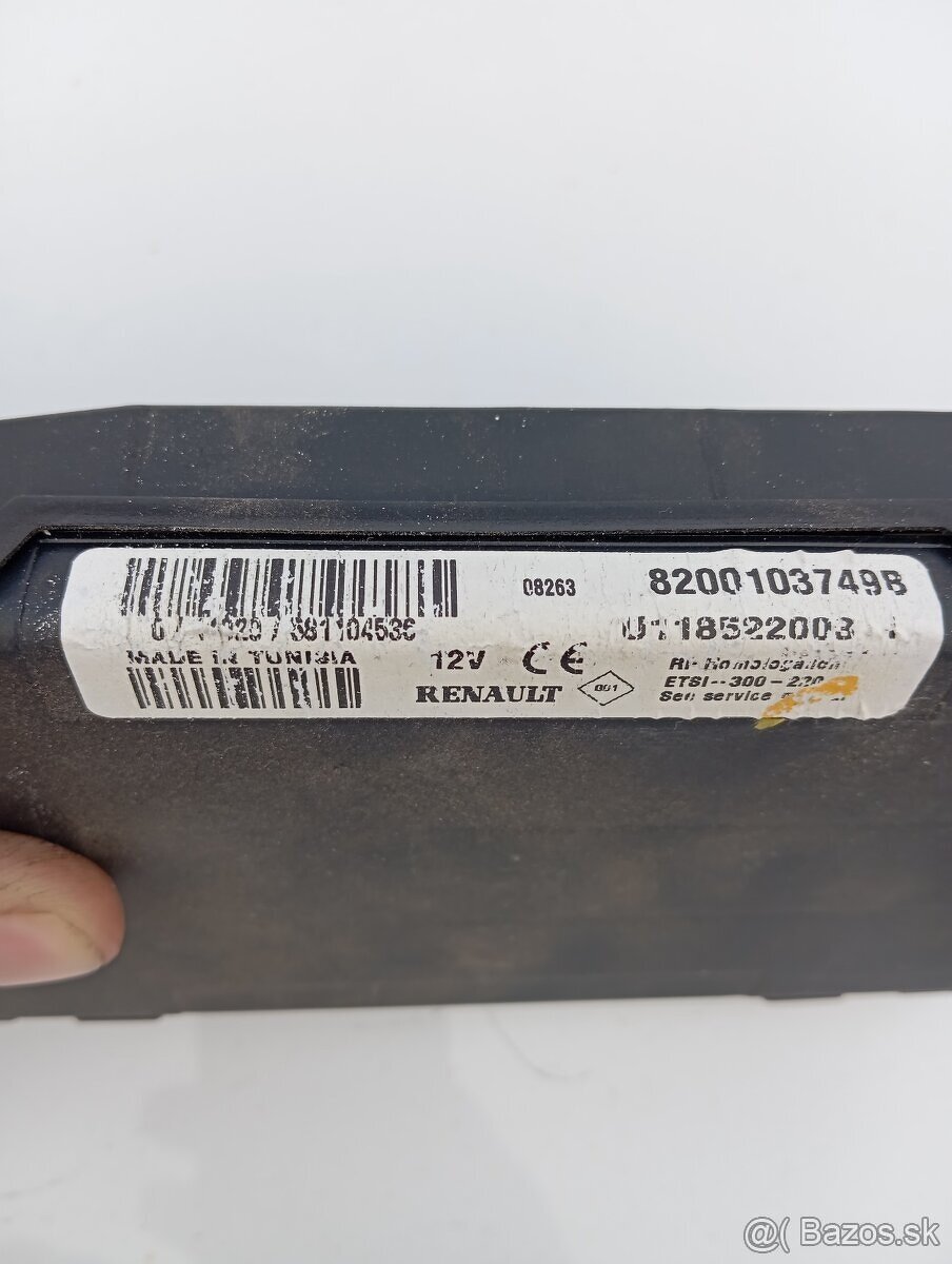 riadiaca jednotka centralu s kľúčom Renault Thália rok 2011 - 4