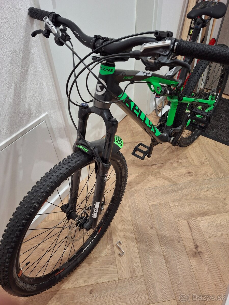 Predám celoodpruženný bicykel Kellys - 4