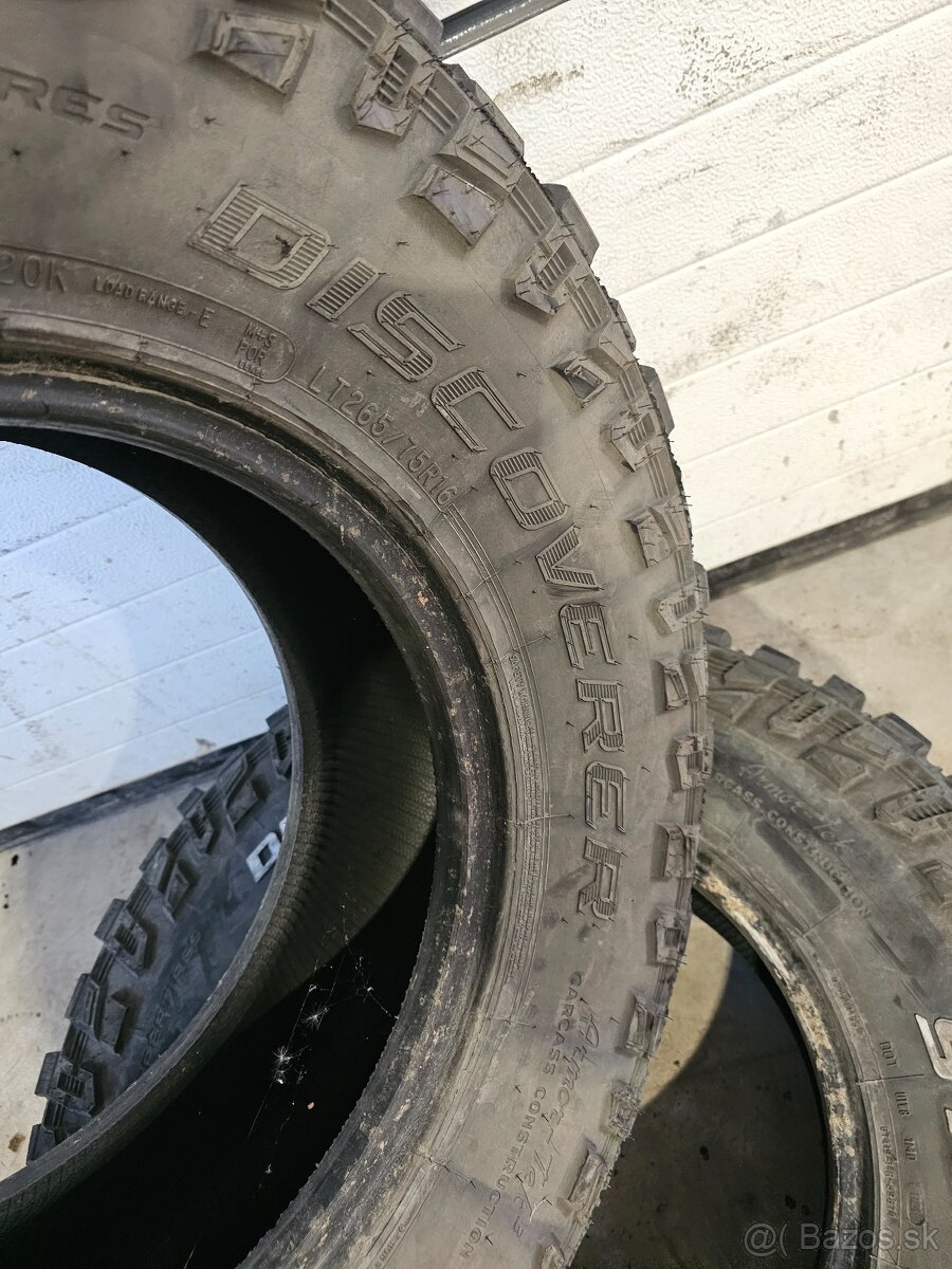 Cooper Discover LT 265/75 R16 2ks