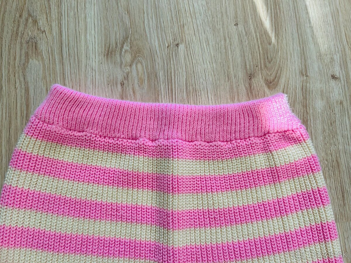 KRÁSNA PLETENÁ SUKŇA značky GREEN APPLE - 4