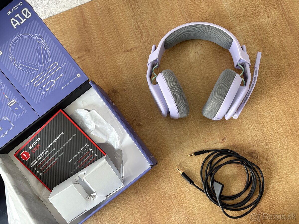 Astro A10 herne slúchadla ako nové v záruke - 4
