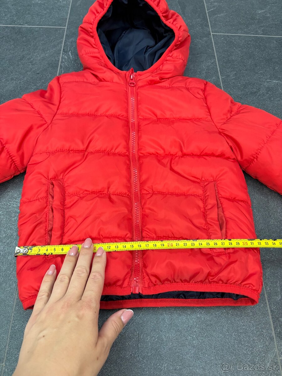 Bunda Sinsay 98 červená - 4