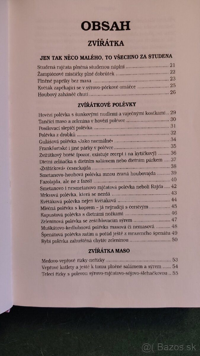 Delená strava .KUCHÁRSKA KNIHA. - 4