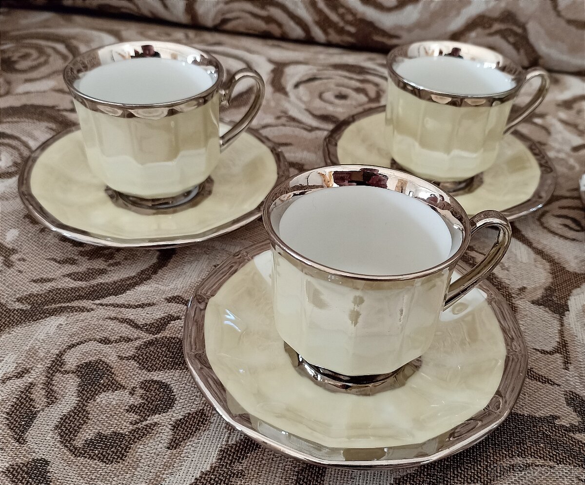 Mokka súprava - hranatá - 4