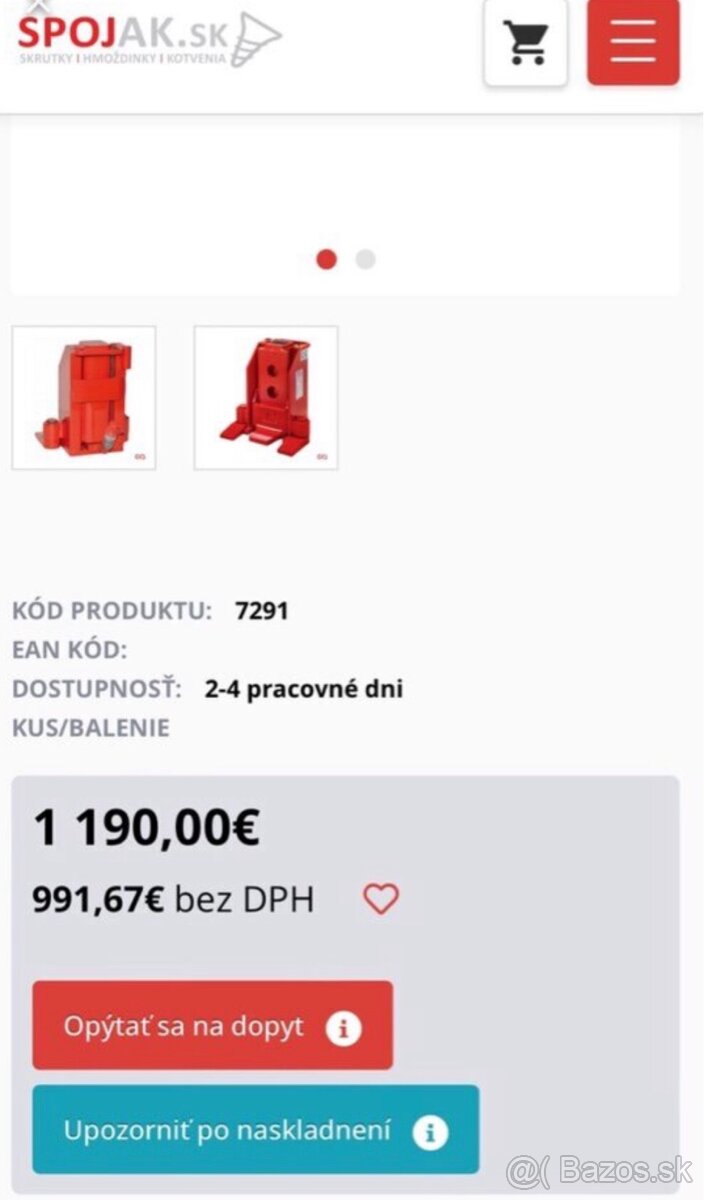 Zdvihák GKS-5 (4 kusy) - 4