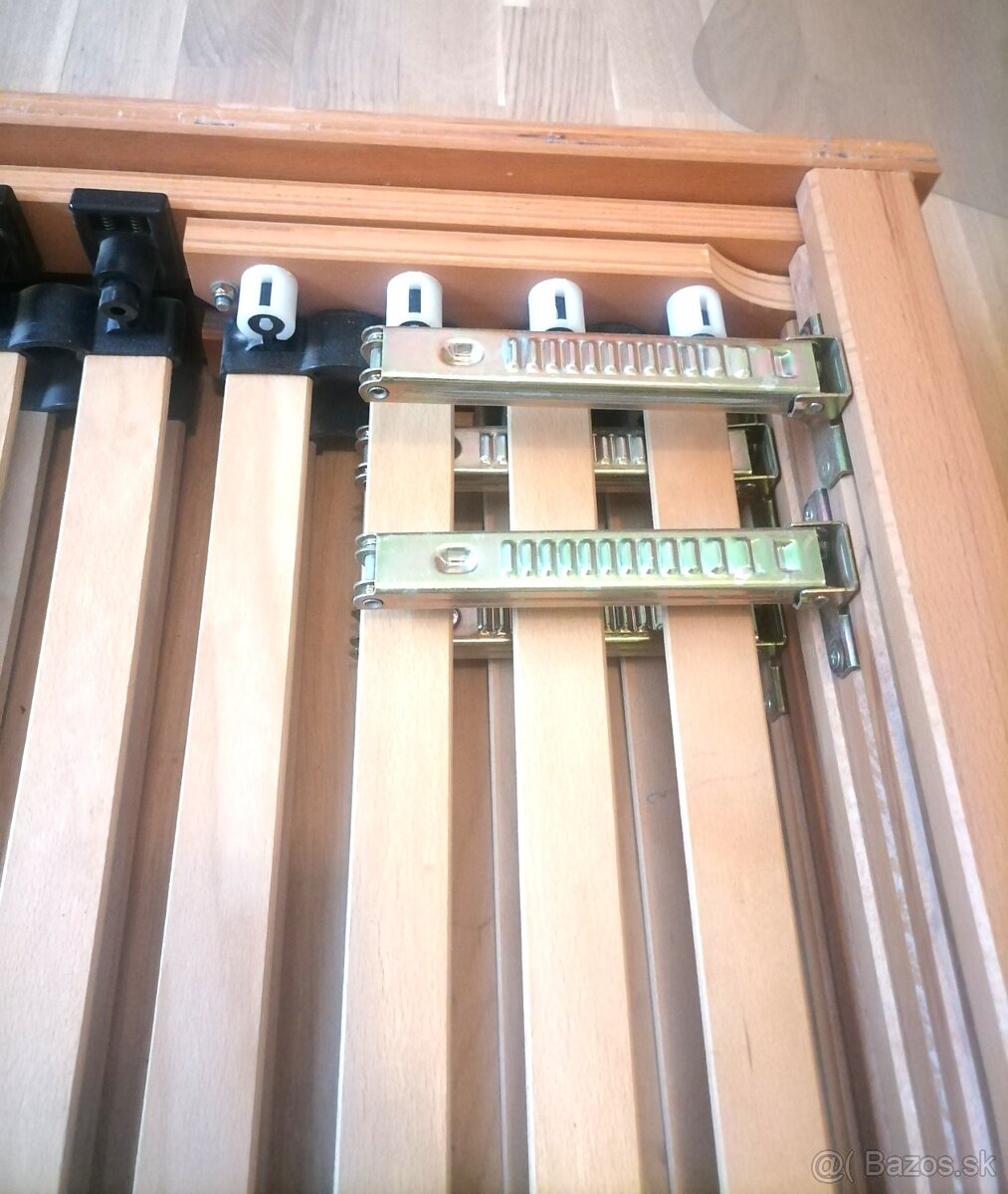 Lamelový polohovateľný rošt, 2 ks - 4