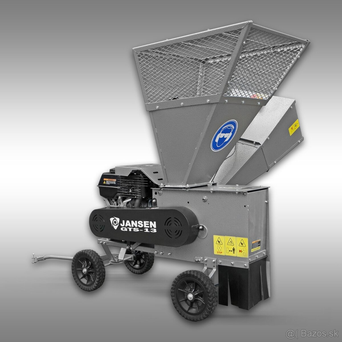 Jansen GTS-13 drvič - štiepkovač konárov - 4