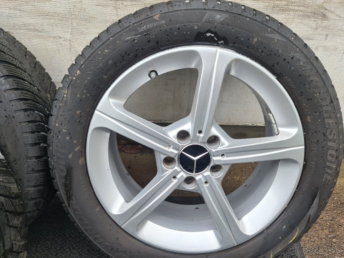 M.BENZ 5X112 R17 PLUS ZIMNE PNEU 205/55 R17 - 4