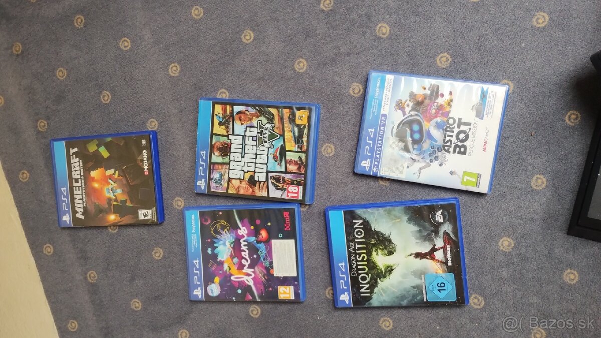 Ps4 + VR + 3 ovládače+ hry - 4