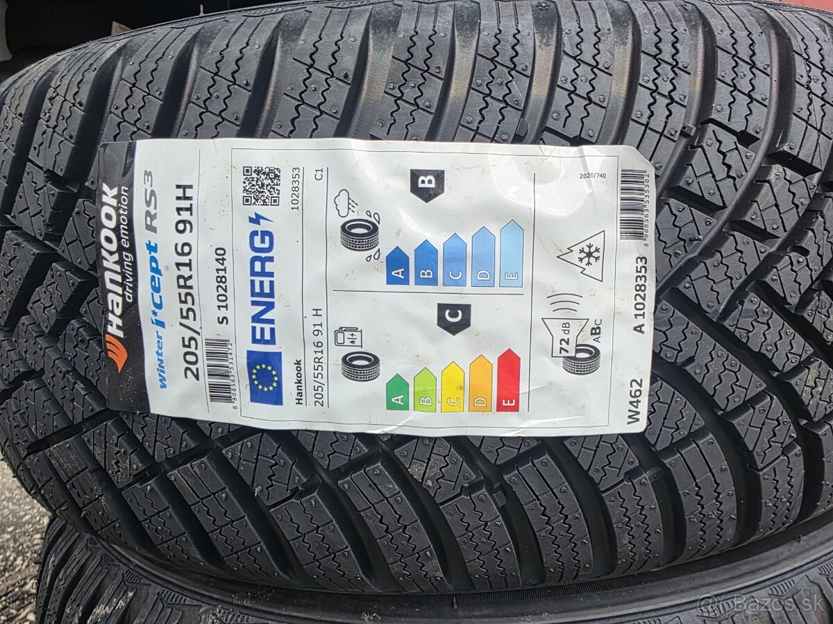 Zimne pneumatiky 205/55 r 16 , 2ks - 4