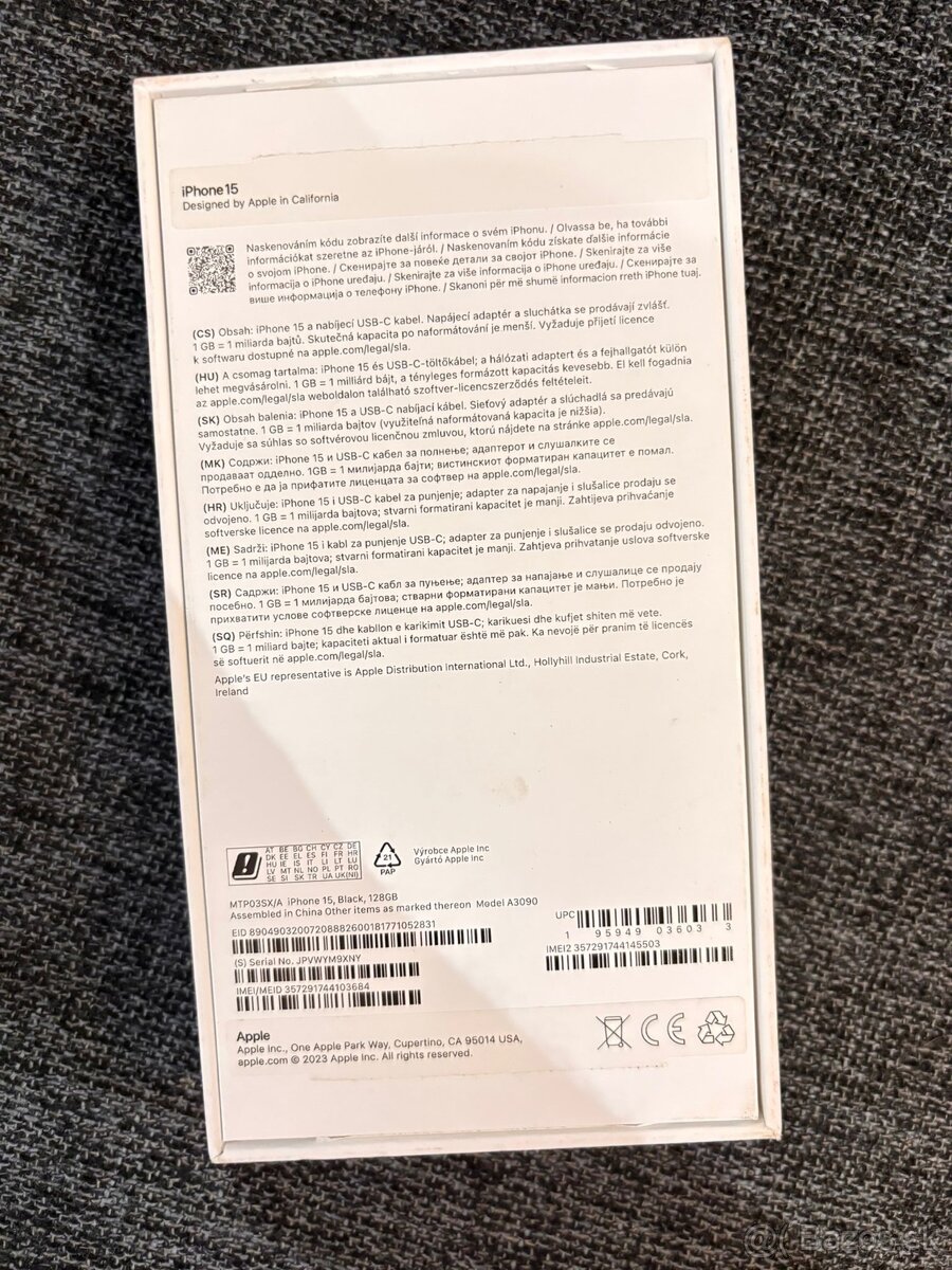 Apple IPhone 15 128gb black - 4