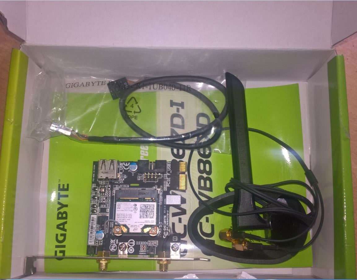GIGABYTE GC-WB867D-I PCI Express Wifi - 4
