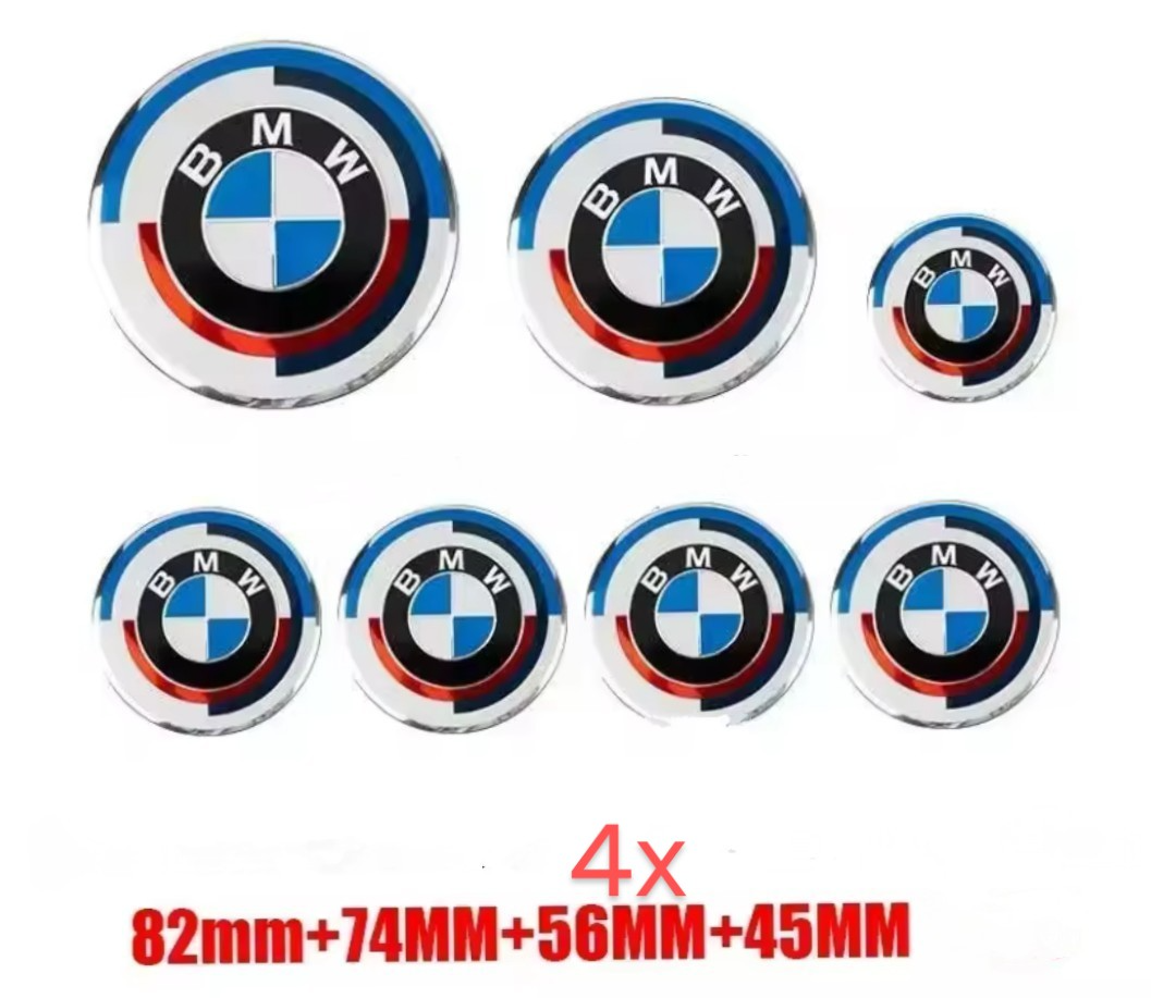 BMW logo - kolesa - čiapočka - zaslepka pasu- lanko nádrže - 4
