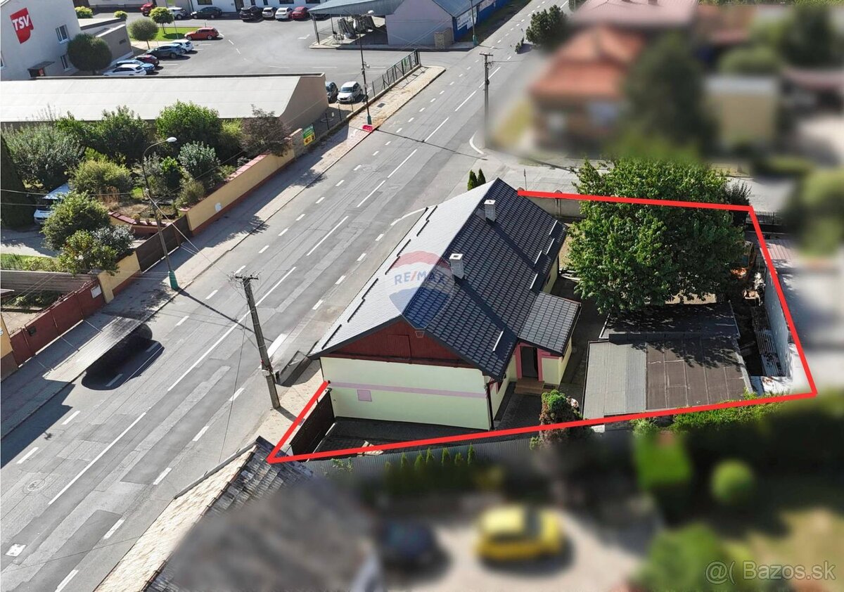 ZNÍŽENÁ CENA Prízemný rodinný dom s 3 izbami | Vajanského - 4