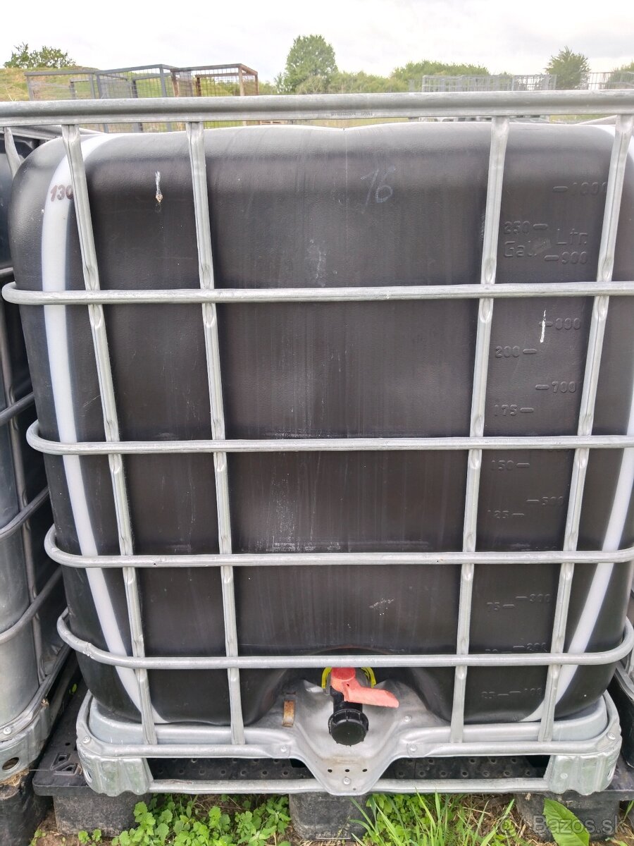 IBC nádrž ,kontajner,barel 1000 L aj pre firmy - 4