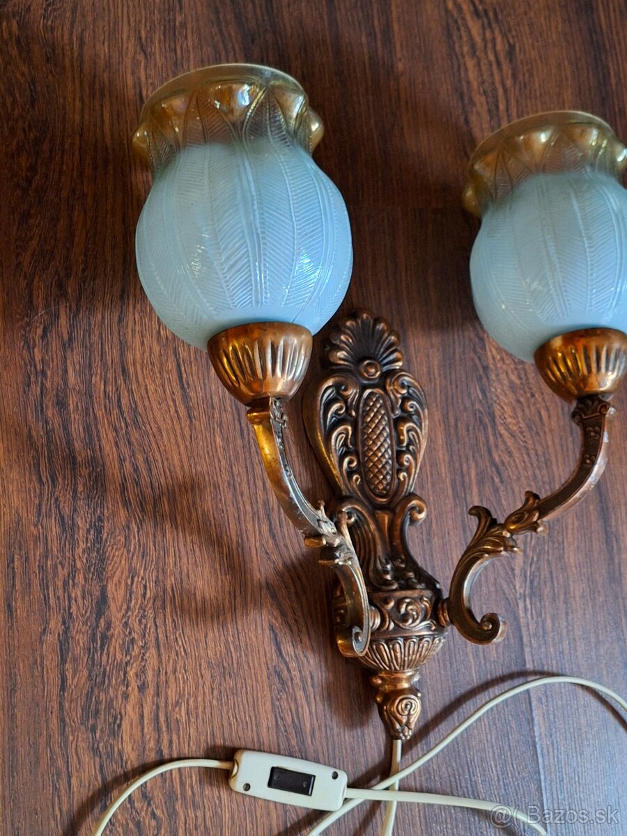 Art deco nástenná lampa - 4