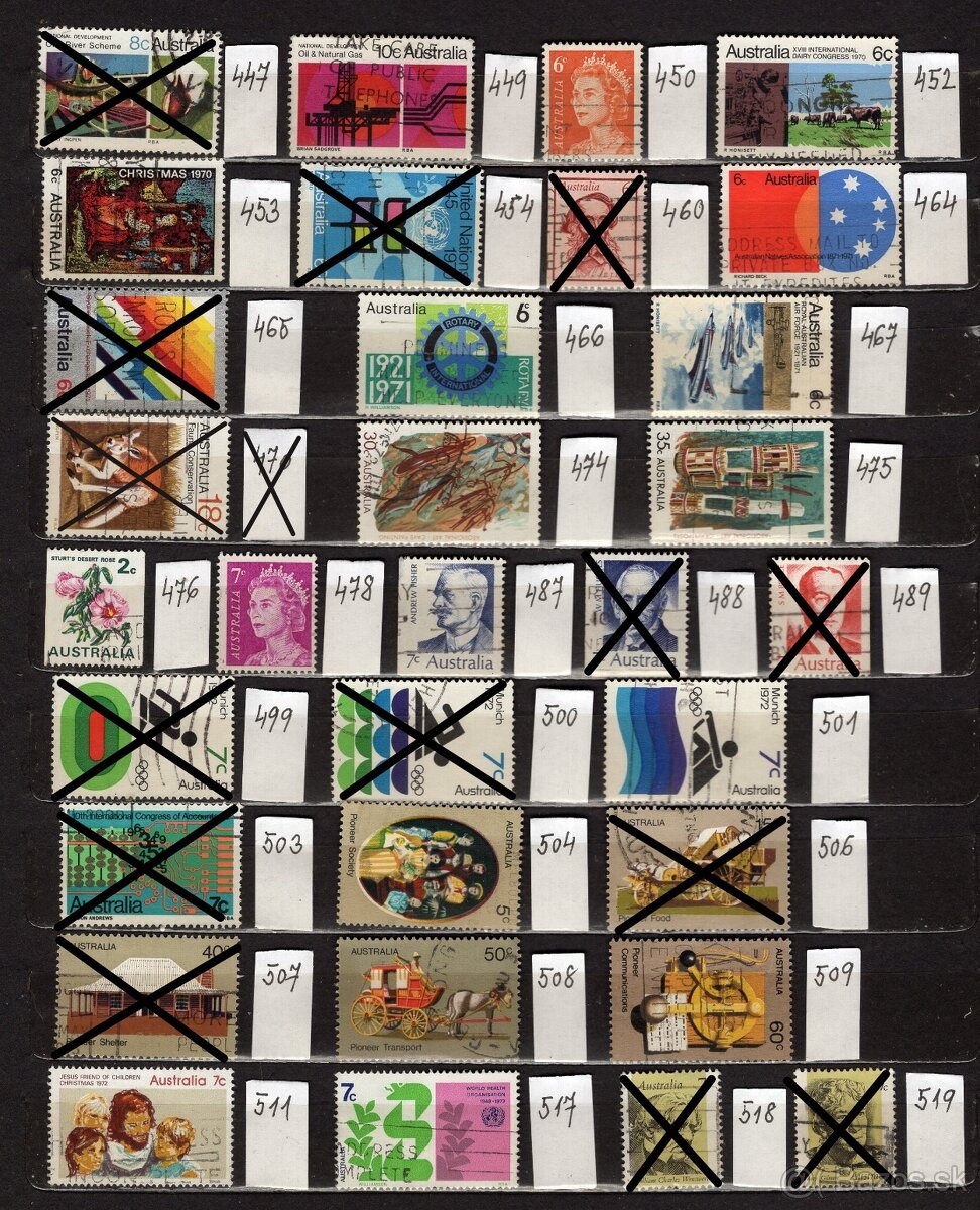 B Austrália (à 0,10 €) - 4