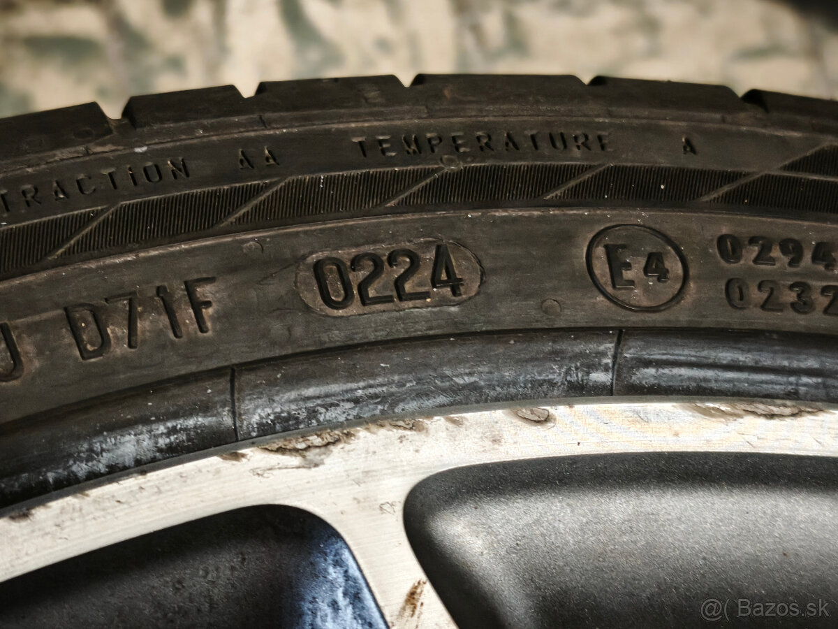 215/40 R18 - letné pneu Continental (4 ks) DOT 24 - 4