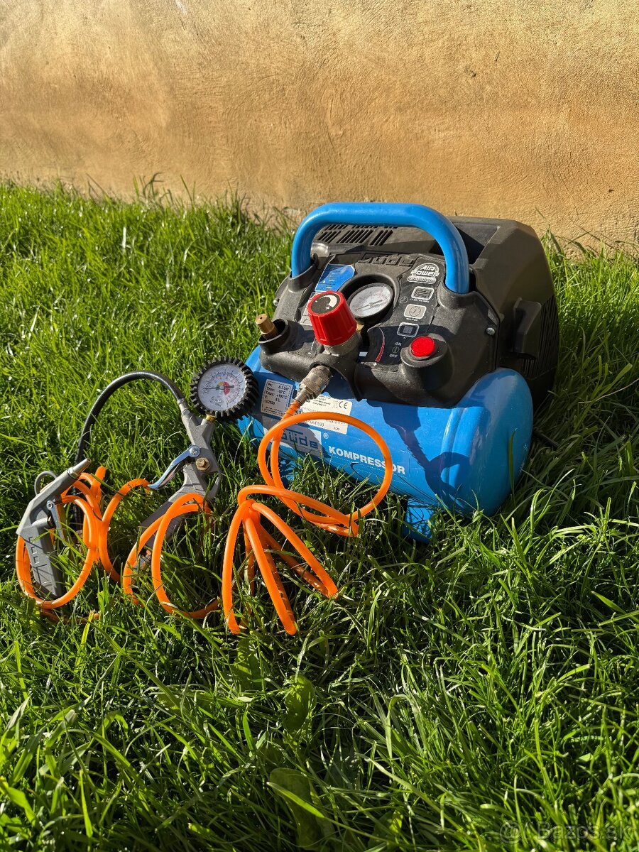 KOMPRESOR GÜDE AIRPOWER 6L - AKO NOVÝ - 4