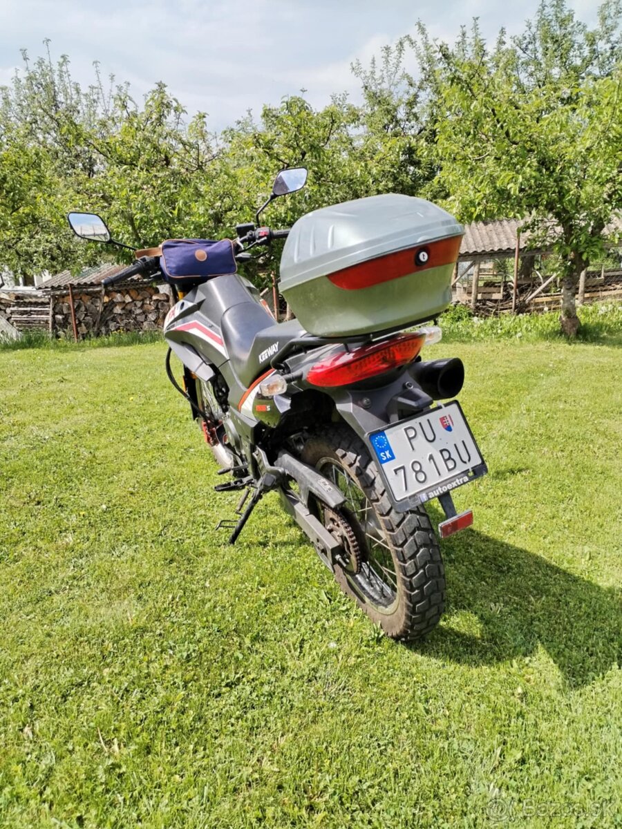 cestné enduro keeway xt 125 s tp špz