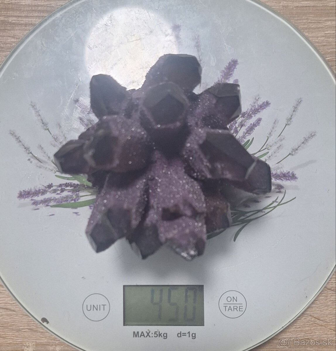 Prírodný Fialový Ametyst Phantom - typ 4 - 4