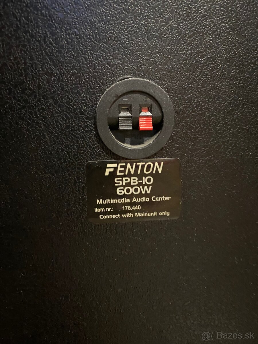 Predám Fenton SPB-12 BT Reproduktory - 4
