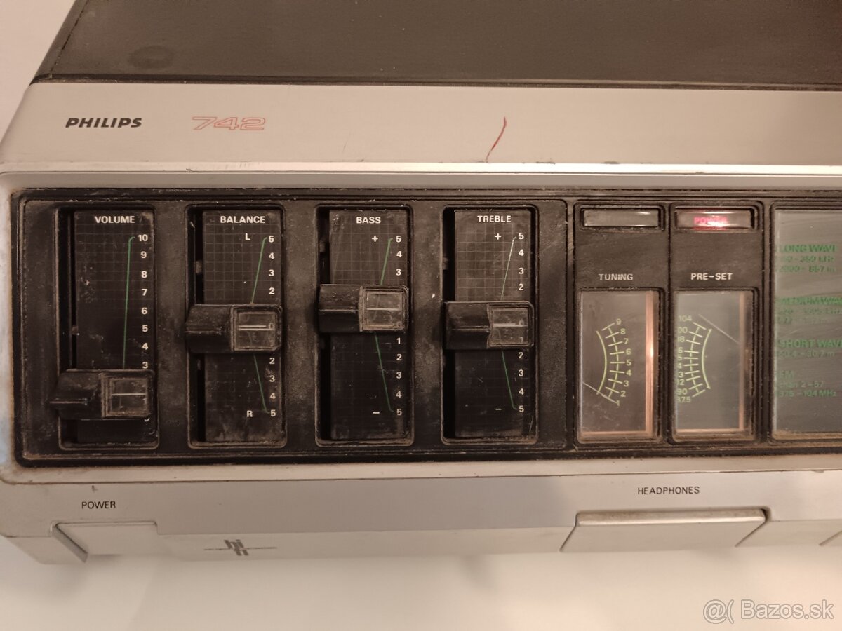 Retro starožitnosti Philips 742 | Vintage HiFi - 4