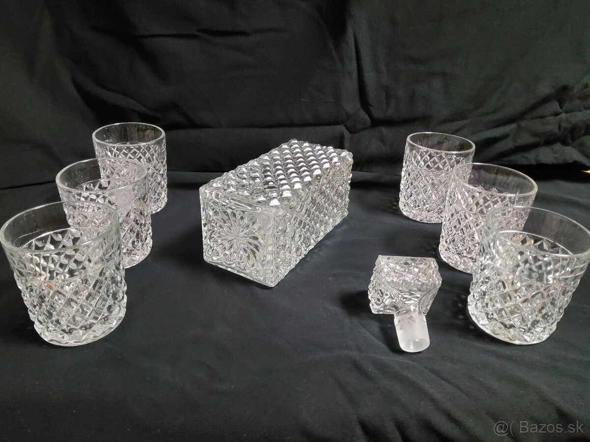 retro klasika sada na whisky 1 + 6 - 4