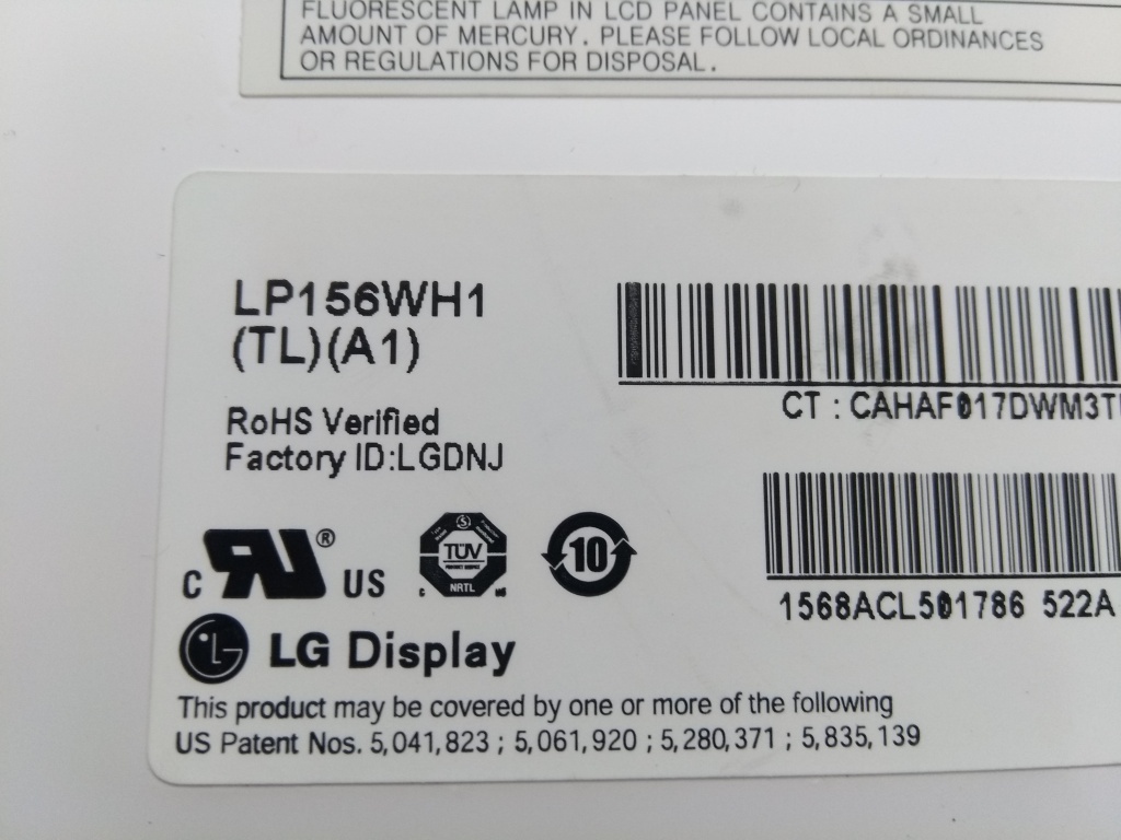 predám 15,6" displej , CCFL 30 pin , LP156WH1 - 4