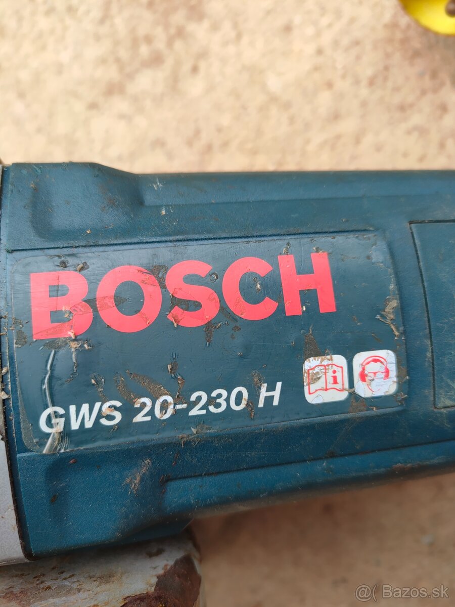 Uhlova bruska flexa Bosch GWS 20-230 H - 4