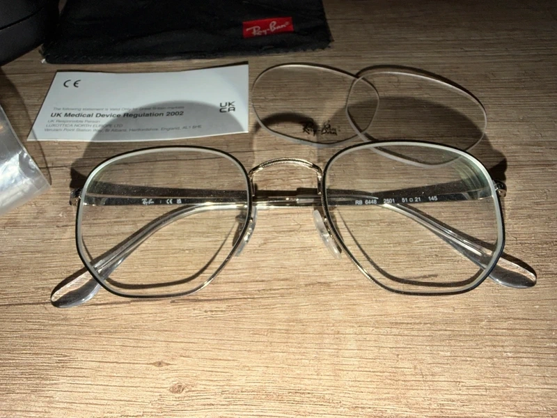 NOVÉ RayBan Hexagonal Silver PC 130€ - 4