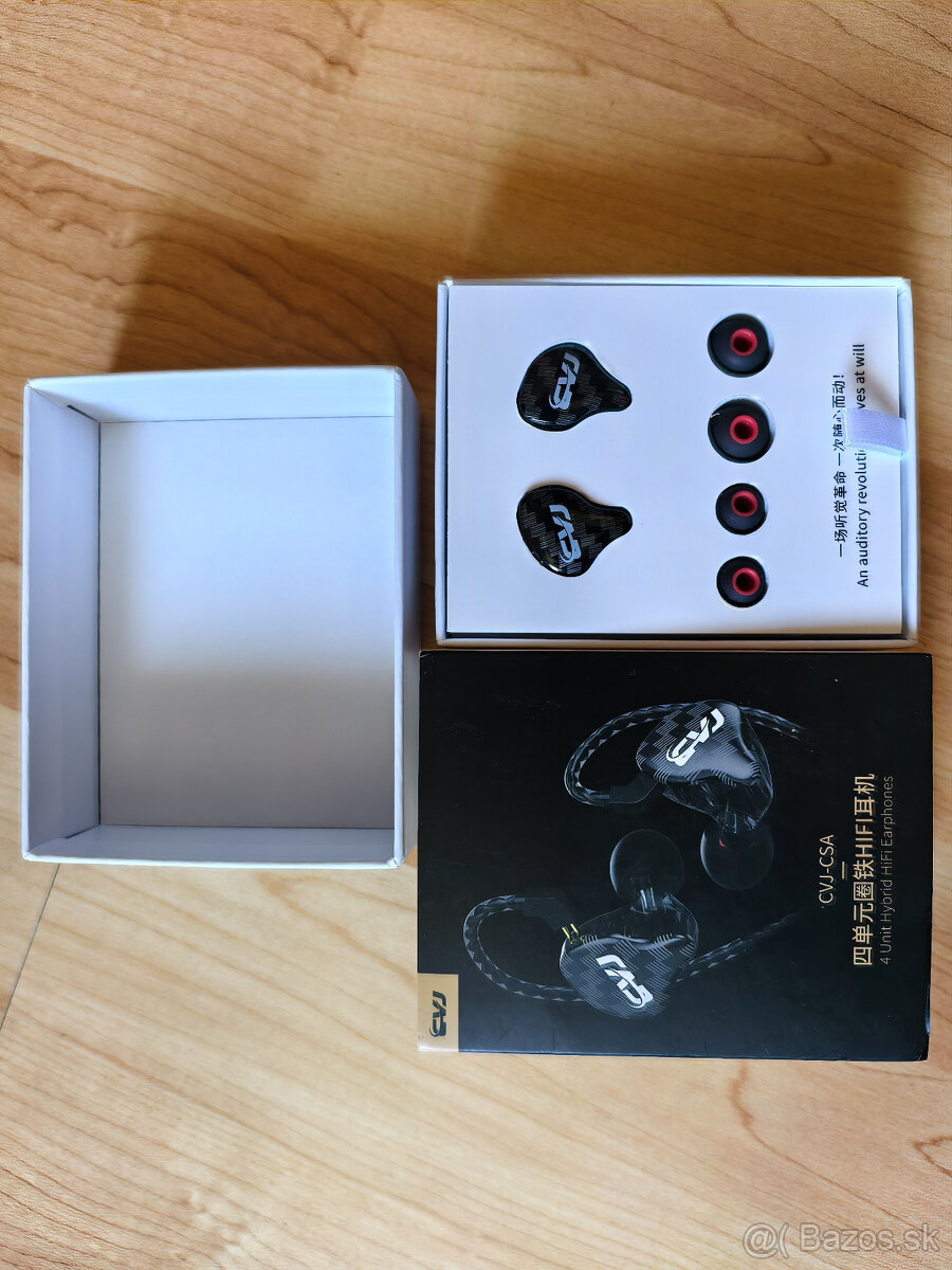 6 párov IEM slúchadiel - 4