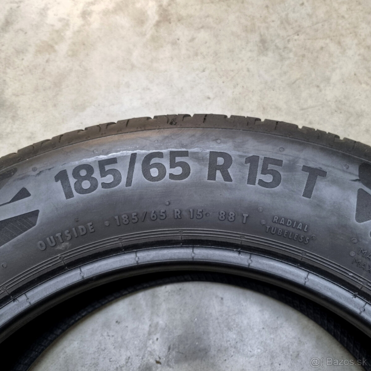 Letné pneumatiky 185/65 R15 CONTINENTAL - 4