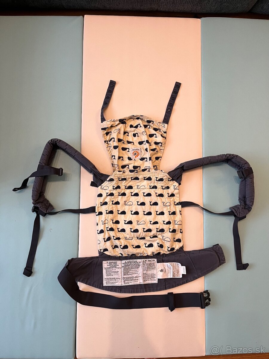 Nosič ergobaby s veľrybkami - 4