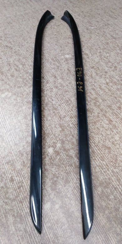 BMW E90 E91 lišty čelného skla - 4