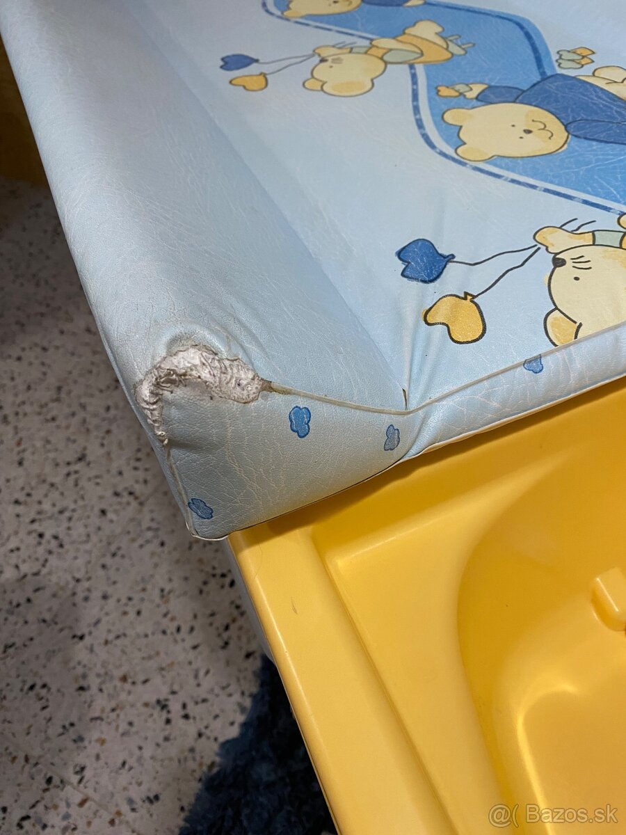 Predam detsky prebalovaci pult s vanickou - 4