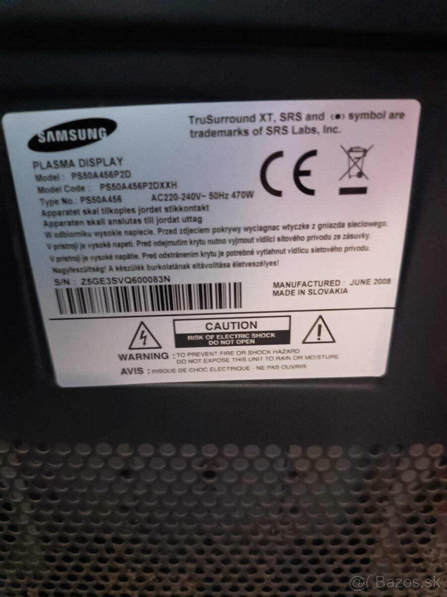 Televízor Samsung plazma 130 cm - 4